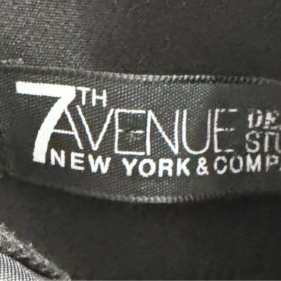 Women’s NY&C High Rise Trousers black size 12. Bx14 - Picture 4 of 4